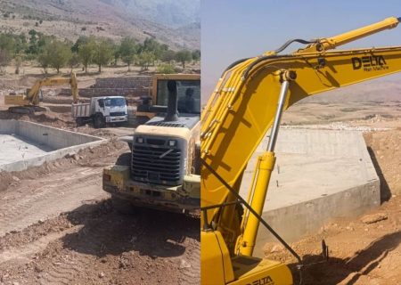 ادامه عملیات خاکبرداری و سنگ‌کاری پارک دزپارت